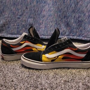 Vans Flame Slip-On Sneakers